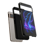 Neon Holographic Whale Phone Case | Tough Case