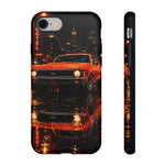 69 Nova SS Phone Case, Rainy City Night Muscle Car Tough Cover