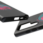 Great Dream Wave Circular Badge Vaporwave Phone Case – Japanese Aesthetic