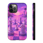 Pastel Chess Infinite Board Vaporwave Art Tough Phone Case