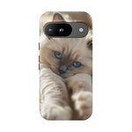 Ragdoll Kitten Sunbeam Phone Case Cute Kitten Aesthetic Gift