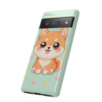 Shiba Inu Kawaii Chibi Smile Pet Dog Art Tough Phone Case