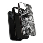 Manga Speed Lines Art Tough Phone Case