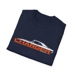 1968 Charger Classic Fastback Muscle Car Name Badge Classic Car T-Shirt Fan Gift