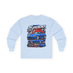 2008 S2000 Racing Graphic Long Sleeve Tee | Blue JDM Sports Car