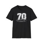 1970 Chevelle SS Distressed 70 Number Classic Car T-Shirt Vintage Fan Gift