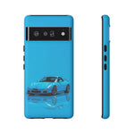 RX-7 Cyan Studio Phone Case Studio Color Match Car Art