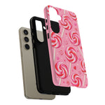 Candy Swirl Lollipop Art Tough Phone Case