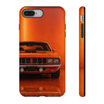 Orange Cuda Phone Case, 71 Classic Muscle Car Tough Cover