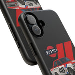 VintageDatsun 510 Racing Stripe JDM Tough Phone Case Cover Gift