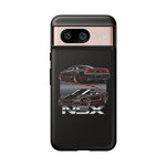 NSX Dual View Black Red JDM Sports Car Tough Phone Case Gift
