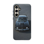 1969 Camaro SS Black Overhead Tough Phone Case Cover Gift Art
