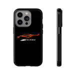 Orange C8 Z06 Phone Case for Chevy Fans, Tough Protective Cover
