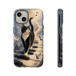 Piano Cat walking on keys Tough Case | Phone cover, musical cat art