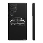 1969 Camaro Black Restomod Front Tough Phone Case Cover Gift