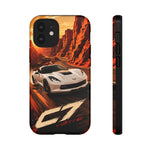 Arctic White C7 Canyon Carver Tough Phone Case