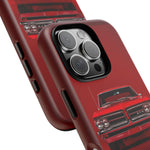Red 64 GTO Phone Case, Original Muscle Car Cover, Gift for Him