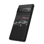 C3 Stingray Phone Case Black Sports Car Tough Cover Gift