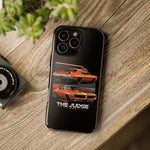 1969 GTO Judge Orange Muscle Car Tough Phone Case Cover Gift