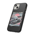 R34 Skyline GT-R Sakura Mountain JDM Tough Phone Case Gift