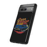 1972 Gran Torino Blue Retro Muscle Car Tough Phone Case Cover