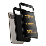 Gold Fairlady Z Classic Sports Car Tough Phone Case - 3 View