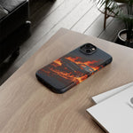 Black Charger Classic Muscle Flames Tough Phone Case Cover Gift