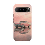 1957 Chevy Bel Air Blush Cream Tough Phone Case for Classic Car Fans