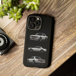 Silver Hakosuka Skyline Classic Sports Car Tough Phone Case for JDM Fans