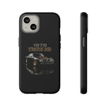 1978 Trans Am Phone Case Featuring Black Firebird Muscle Car Artwork