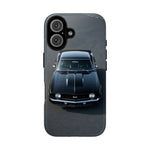 1969 Camaro SS Black Overhead Tough Phone Case Cover Gift Art