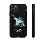 F-22A Raptor Jet Phone Case | Fighter Jet Tough Cover
