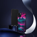 2 Rounds Canada Retina Artwork Vaporwave Phone Case – Landscape Aesthetic