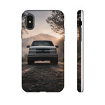 OBS Chevy Truck Phone Case, White Classic Pickup Tough Cover, Gift