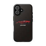 Red C7 Z06 Phone Case for Chevy Sports Car Enthusiasts, Tough Cover