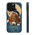 Beagle Nose Detective Phone Case Funny Dog Lover Gift