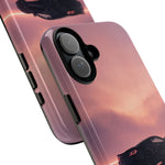 C8 Corvette Silhouette Pastel Horizon Case
