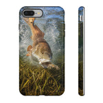 Redfish Strike Phone Case, Grass Flats Fishing Cover for Anglers