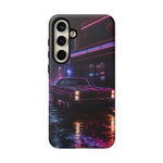 GTO Rainy Neon Arcade Tough Phone Case for Muscle Car Enthusiasts