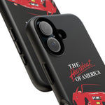 1991 Camaro Heartbeat Red Muscle Car Tough Phone Case Cover