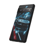 C8 Rain Tunnel Phone Case Racing Tough Case for Corvette Drivers