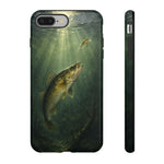 Walleye Fishing Night Bite Tough Phone Case