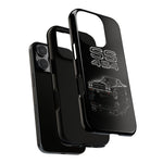 SS 454 Classic Muscle Car El Camino phone case | vintage Chevy reflection