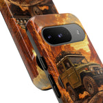 Land Cruiser FJ40 Classic 4x4 Red Rock Canyon Art Tough Phone Case
