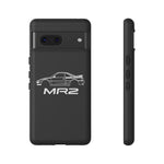 MR2 White Side Silhouette JDM Tough Phone Case Cover Gift