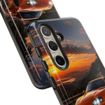 Supra MK4 Orange Touge Night JDM Speed Art Tough Phone Case