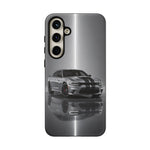 Silver Charger RT Phone Case, Classic Muscle Car Racing Stripe Cover
