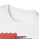 1988 Porsche 911 Turbo Slant Nose Cabriolet T-Shirt — Red Sports Car Graphic