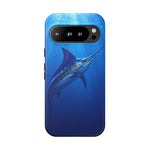 Blue Marlin Open Water Phone Case, Deep Sunbeam Tough Cover