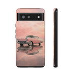 1957 Chevy Bel Air Blush Cream Tough Phone Case for Classic Car Fans